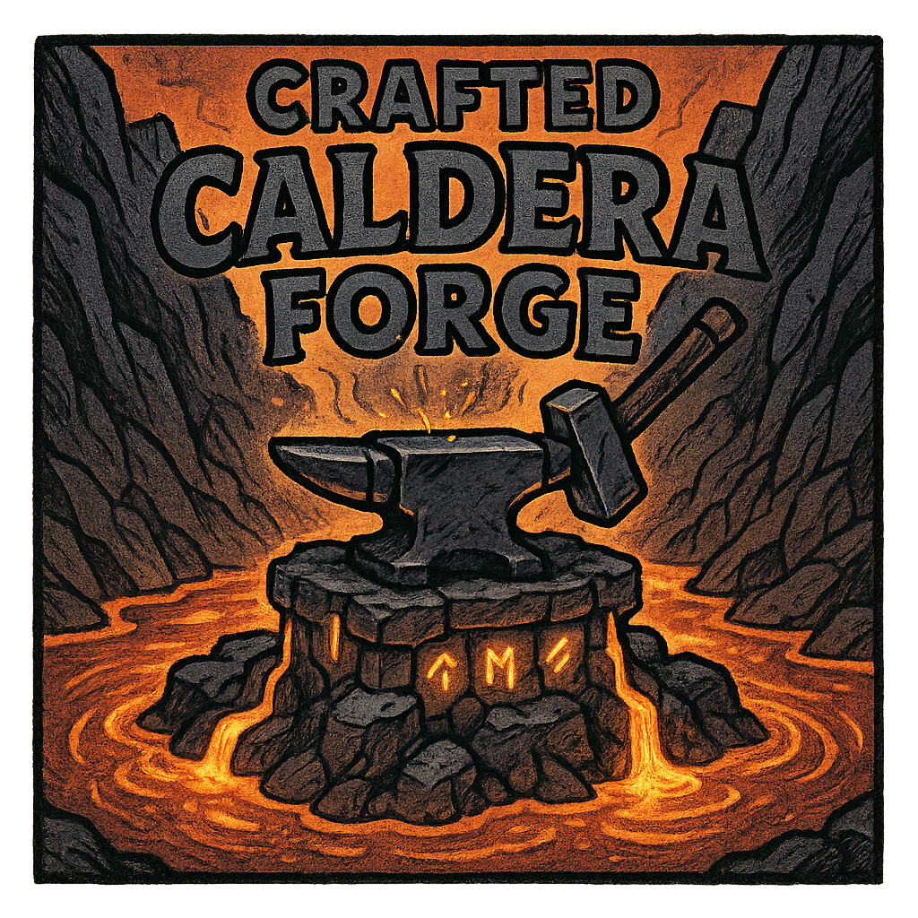 Craft A Caldera Forge