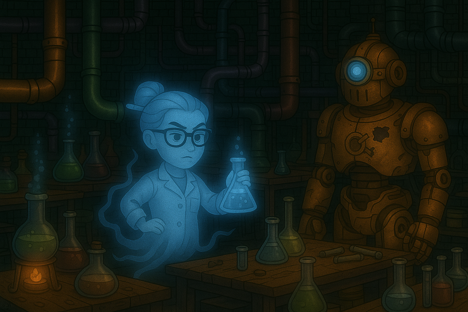 Farah In Laboratory